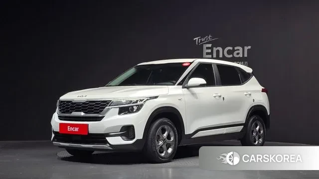 Kia Seltos 2021 Белый из Кореи