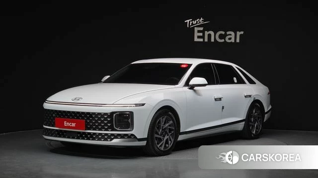 Hyundai Grandeur Hybrid (GN7) 2023 Белый из Кореи