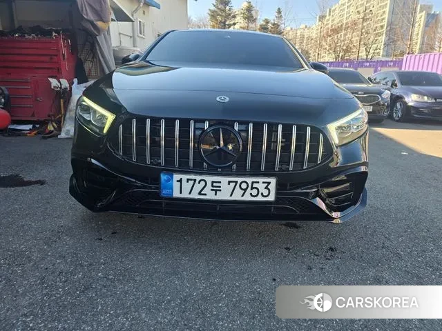 Mercedes-Benz A-Class W177 2022 Черный из Кореи