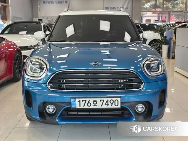 Mini Cooper Countryman 2022 Синий из Кореи