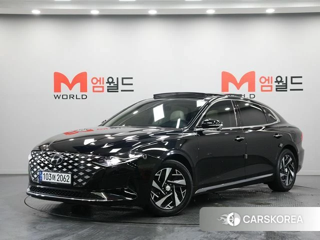 Hyundai The New Grandeur IG Hybrid 2022 Черный из Кореи