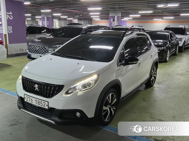 Peugeot 2008 2018 Белый из Кореи