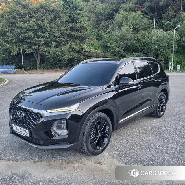 Hyundai Santa Fe TM 2018 Черный из Кореи