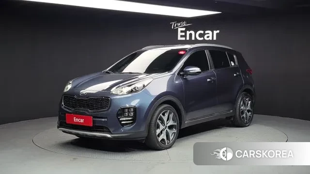 Kia Sportage 4th Generation 2018 Синий из Кореи