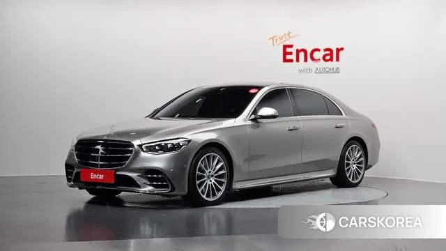 Mercedes-Benz S-Class W223 2021 Серебристо-серый из Кореи