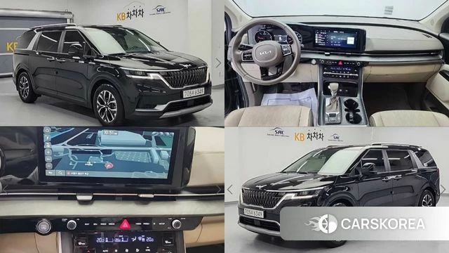 Kia Carnival 4th generation 2022 Черный из Кореи