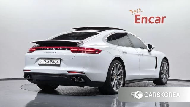 Porsche Panamera (971) 2020 Белый из Кореи