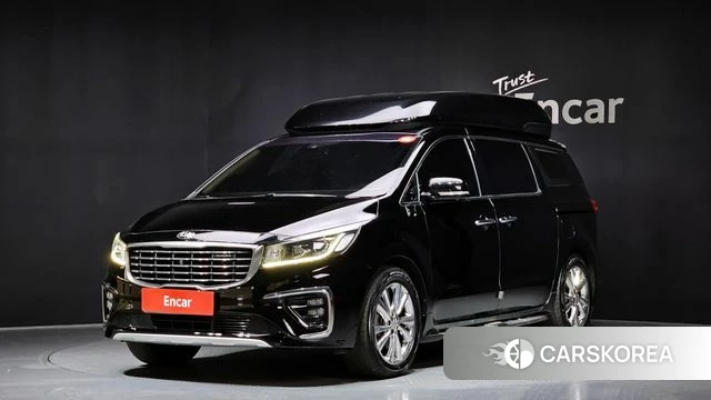 Kia The New Carnival 2019 Черный из Кореи