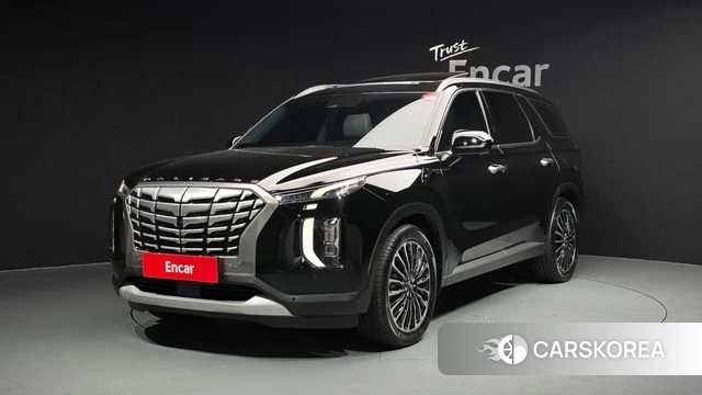 Hyundai Palisade 2022 Черный из Кореи