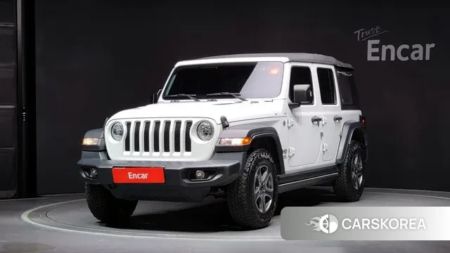 Jeep Wrangler (JL) 2019 Белый из Кореи