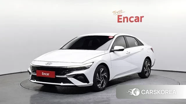 Hyundai The New Avante (CN7) 2024 Белый из Кореи