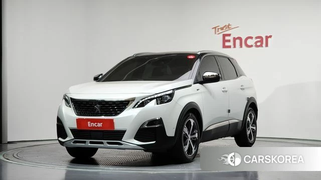 Peugeot 3008 second generation 2019 Белый из Кореи