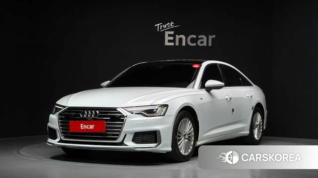 Audi A6 (C8) 2020 Белый из Кореи