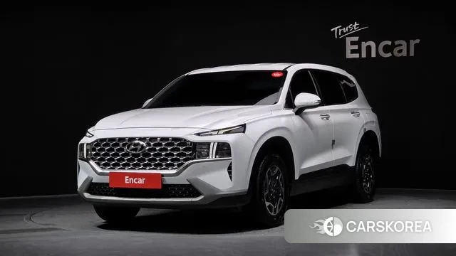 Hyundai The New Santa Fe 2021 Белый из Кореи