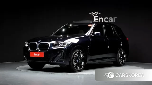 BMW iX3 2023 Черный из Кореи