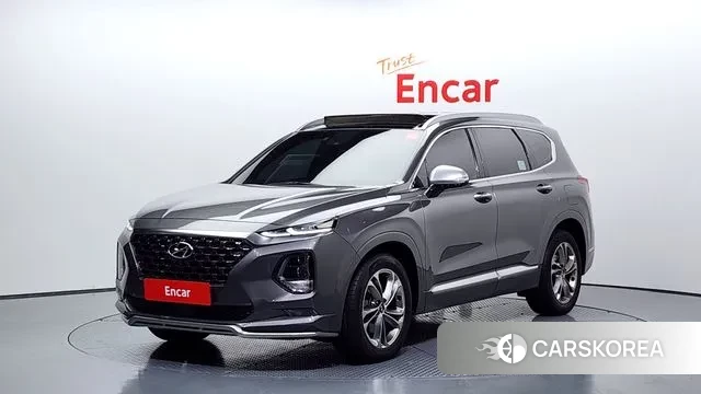Hyundai Santa Fe TM 2018 Серый из Кореи