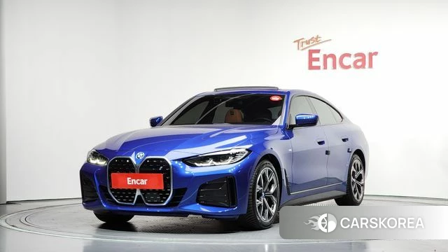 BMW i4 2022 Синий из Кореи