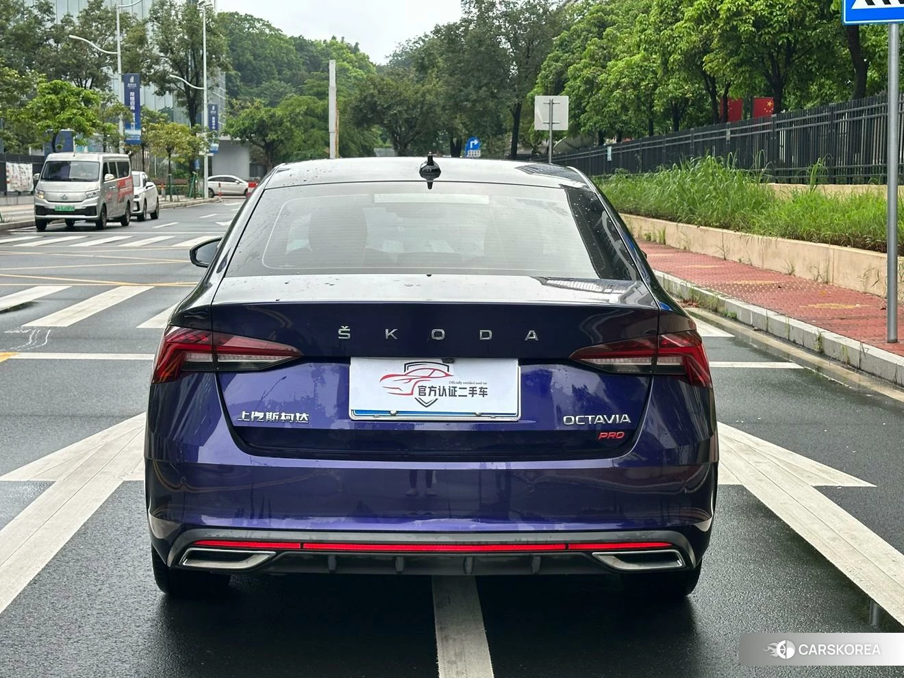 Skoda Octavia 2021 Синий из Китая
