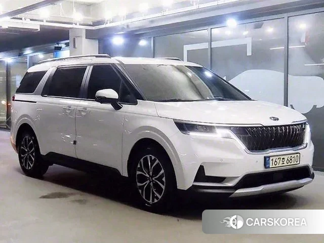 Kia Carnival 4th generation 2021 Белый из Кореи