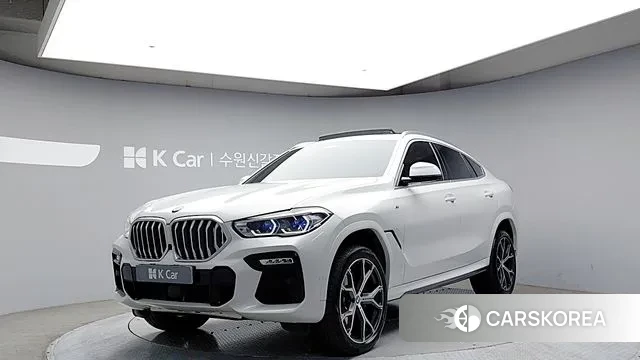 BMW X6 (G06) 2021 Белый из Кореи