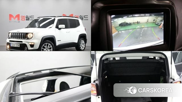 Jeep Renegade 2021 Белый из Кореи