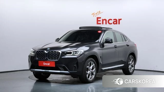 BMW X4 (G02) 2021 Серый из Кореи