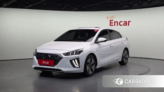 Hyundai The New Ionic Hybrid 2019 Белый из Кореи