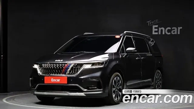 Kia Carnival 4th generation 2023 Серый из Кореи
