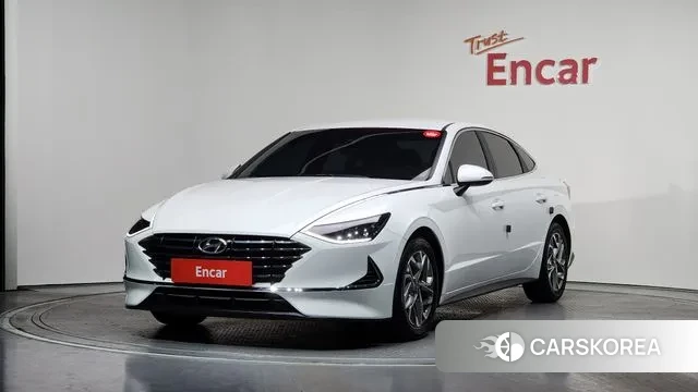 Hyundai Sonata (DN8) 2020 Белый из Кореи