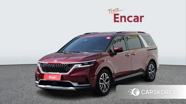 Kia Carnival 4th generation 2021 Красный из Кореи