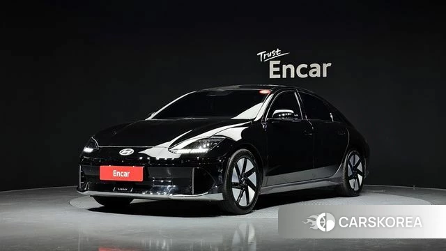 Hyundai Ionic 6 2023 Черный из Кореи