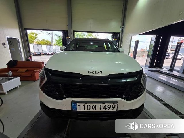 Kia Sportage 5th Generation Hybrid 2022 Белый из Кореи