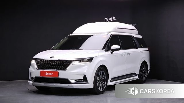 Kia Carnival 4th generation 2021 Белый из Кореи