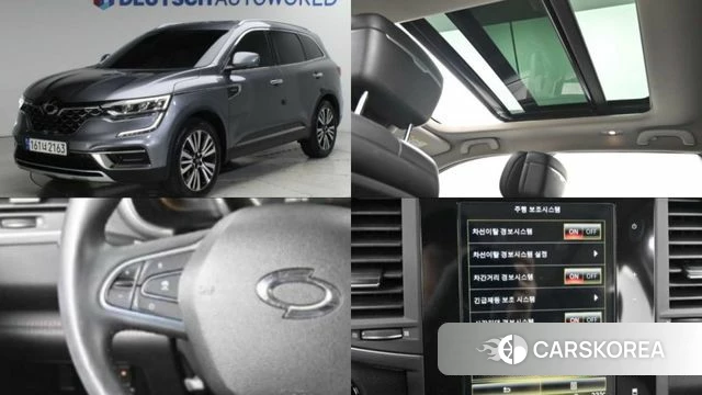 Renault Korea (Samsung) The New QM6 2022 Серый из Кореи