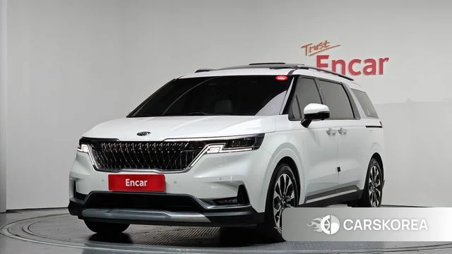 Kia Carnival 4th generation 2021 Белый из Кореи