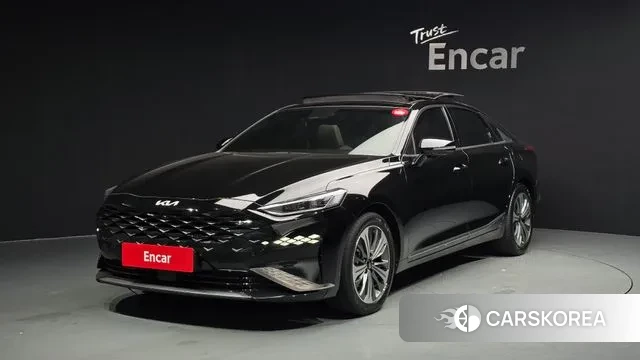 Kia K8 Hybrid 2021 Черный из Кореи