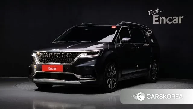 Kia Carnival 4th generation 2023 Серый из Кореи