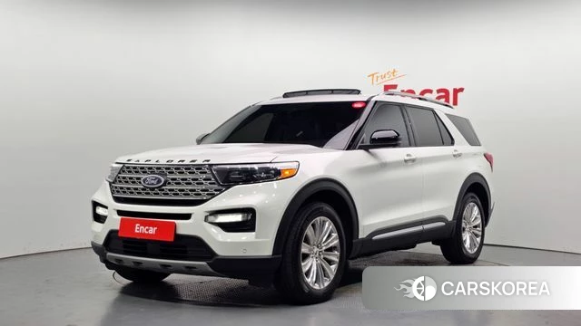 Ford Explorer 6th Generation 2023 Белый из Кореи