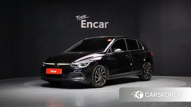 Volkswagen Golf 8th Generation 2023 Черный из Кореи