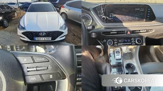 Hyundai Sonata (DN8) 2022 Черный из Кореи