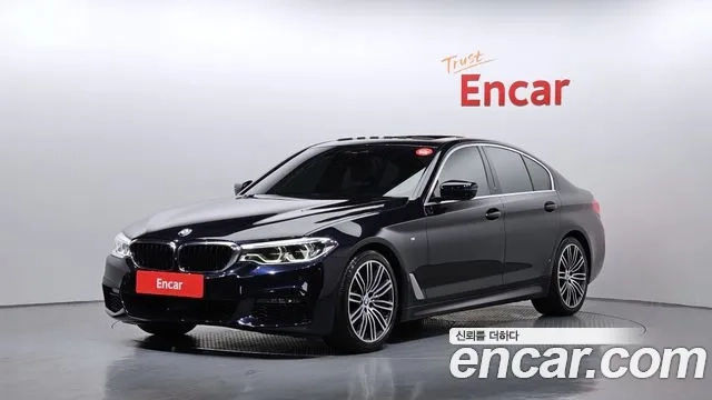 BMW 5 Series (G30) 2019 Черный из Кореи