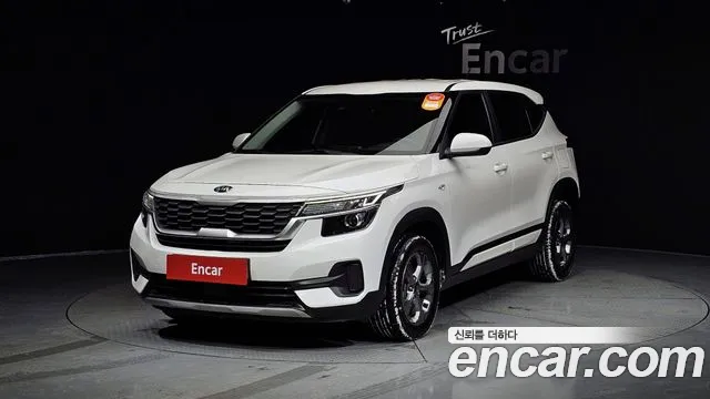 Kia Seltos 2021 Белый из Кореи