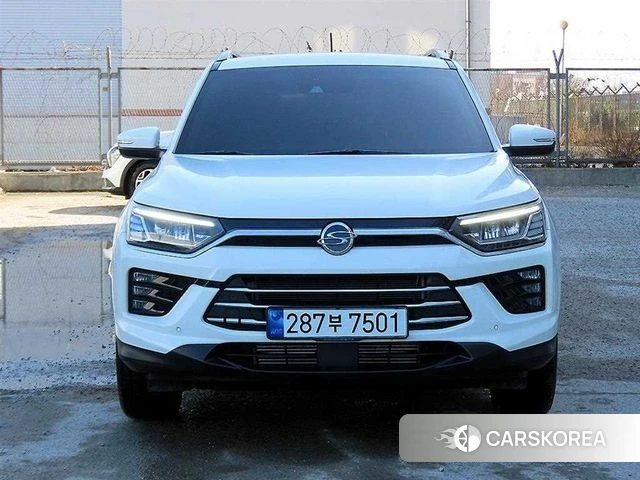Ssangyong Beautiful Korando 2023 Белый из Кореи