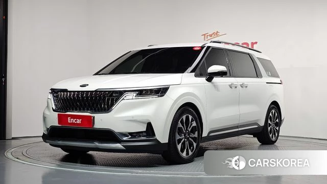 Kia Carnival 4th generation 2021 Белый из Кореи