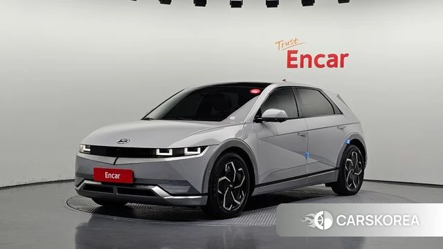 Hyundai Ionic 5 2023 Серебристо-серый из Кореи