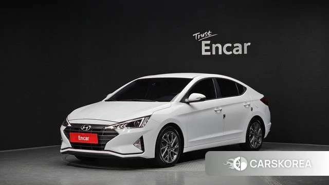 Hyundai The New Avante AD 2019 Белый из Кореи