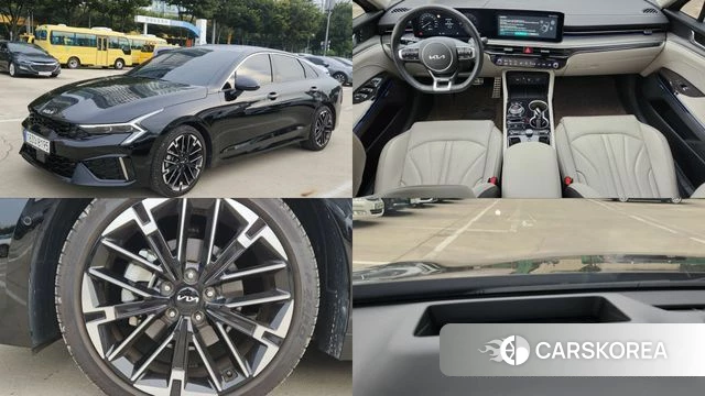 Kia The New K5 3rd generation 2024 Черный из Кореи
