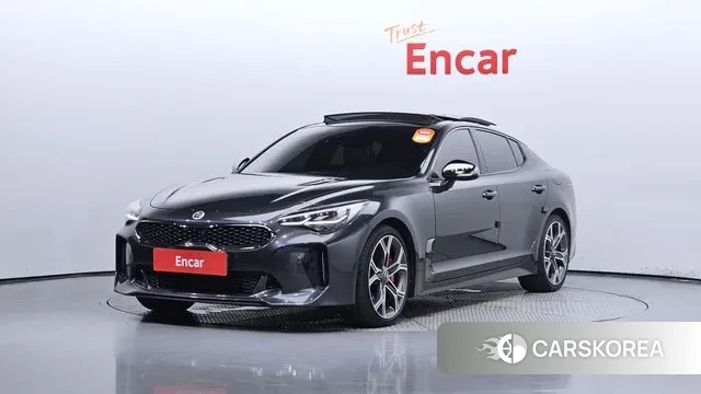 Kia Stinger 2018 Серый из Кореи