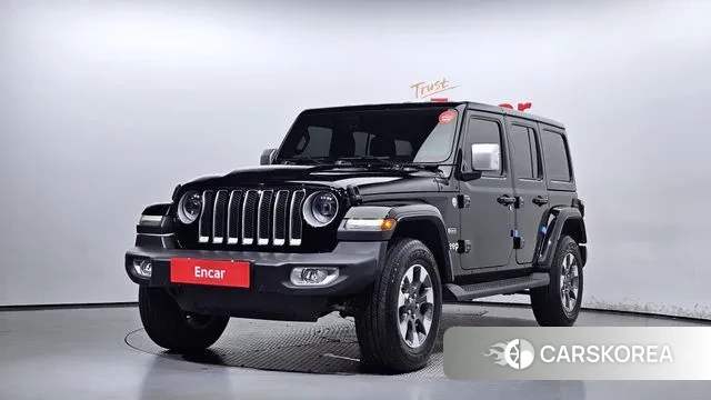 Jeep Wrangler (JL) 2023 Черный из Кореи