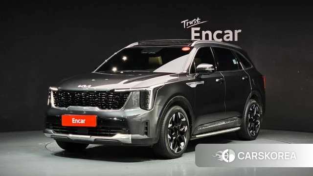 Kia The New Sorento 4th Generation 2023 Серый из Кореи